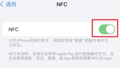 准格尔苹准格尔果维修服务分享iPhone15NFC功能开启方法