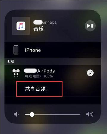 准格尔苹果14音频维修点分享iPhone14音频共享设置方法 